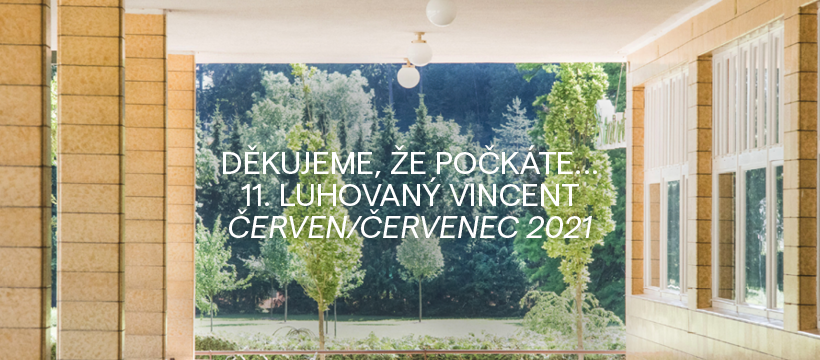 Informování o roční pauze v konání festivalu Luhovaný Vincent